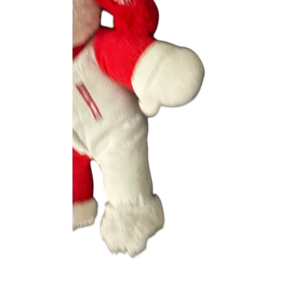 2022 CHRISTMAS Snowflake TEDDY BEAR Red Ski Girl Soft Plush Toy